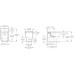 Roca The Gap stojaci bidet 7357474000