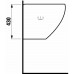 LAUFEN IL BAGNO ALESSI ONE Umývadlo 60x52, 5 s otvorom, WG 8.1097.2.797.104.1