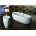 LAUFEN IL BAGNO ALESSI One umývadlo 53x53 cm, samostatne stojaci, LCC 8.1197.2.400.109.1