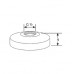 KLUDI ružica pre ventil G 1/2 "chróm / nikel 82027235-00