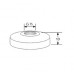 KLUDI ventilová rozeta G 1/2 "chróm / nikel 82027305-00