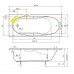 TEIKO Vaňa Ibiza obdĺžniková 170 x 70 cm - HTP systém ECO HYDROAIR V212170N04T01231