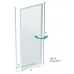 TEIKO SDKR 1/90 sprchové dvere kĺbové - krídlo, pearl V331090N51T51001
