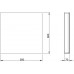 KOLO Twins zrkadlo 50x60x7 cm wenge 88300