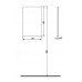 KOLO Domino zrkadlo závesné 50 cm, cappuccino 88319
