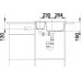 BLANCO METRA 6 drez biela sifón komplet 516173