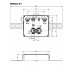 HEIMEIER Multibox 4 F s termostatickým ventilom, biely 9316-00.800