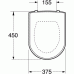 Gustavsberg ARTICO Soft Close WC sedátko 9M16S101