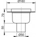 ALCAPLAST Telo vpuste priemer 50 priame APV6000