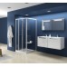 RAVAK SUPERNOVA ASDP3-90 sprchové dvere posuvné, white + pearl 00V7010211