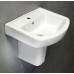 AQUALINE BASIC keramické umývadlo 55x45cm, biela 71122104