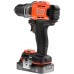 Black & Decker BCD383D1XK Vŕtací skrutkovač s príklepom (45Nm/18V/1x2,0Ah), kufor