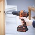 Black & Decker BDCHD18KB Aku príklepová vŕtačka (40Nm/18V/2x1,5Ah), kufor