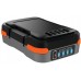 Black & Decker BDCB12B Akumulátor 12V USB / 1,5 Ah, USB kábel, ukazovateľ stavu nabitia