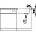 BLANCO CLARON XL 60-IF / A DampfgarPlus Infini nerez hodvábny lesk s excentrom 521641