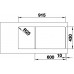 BLANCO Jaron XL 6 S-IF Infini nerez s excentrom 521666