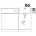 BLANCO ANDANO 400 IF / A Infini Nerez hodvábny lesk s excentrom PushControl 525244