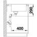 BLANCO ANDANO 700 IF / A Infini Nerez hodvábny lesk s excentrom PushControl 525246