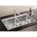 BLANCO Andante 400/400 IF / A Infini Nerez hodvábny lesk s excentrom PushControl 525249