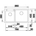 BLANCO PLEON 9 Infini SILGRANIT Beton-Style 525310