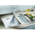 BLANCO SUBLINE 160-U Infini SILGRANIT čierna bez tiahla 525981
