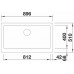 BLANCO VINTERA XL 9-UF silgranit betón-style bez excentru 526109