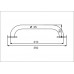 NIMCO UNIVERSAL madlo, úprava chróm 300x25mm BM7035C-26