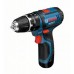 BOSCH GSB 12V-15 Akumulátorový šroubovák s príklepom L-boxx, 06019B6906