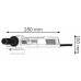BOSCH GWS 9-125 S Uhlová brúska + kotúč Multi Wheel 0601396123