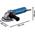 BOSCH GWS 12-125 S PROFESSIONAL Uhlová brúska 06013A6020