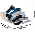 BOSCH GKS 185-Li Akumulátorová okružná píla, 1x 5,0Ah, GAL 18C-40 06016C1223