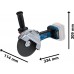 BOSCH GWS 18V-180 P PROFESSIONAL Akumulátorová uhlová brúska BITURBO 06019H6L01