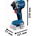 BOSCH GDR 18V-215 + GSR 185-LI (2× 2,0 Ah + GAL 18V-20 + kufor) 06019N2023