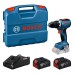 VÝPREDAJ BOSCH GSR 18V-65 PRO skrutkovač 2×4.0Ah L-Case POŠK. KUFOR