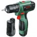 BOSCH EasyDrill 1200 Akumulátorový vŕtací skrutkovač (2x aku) 06039A210B