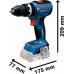 BOSCH PROFESSIONAL GSB 18V-65 + GWS 18V-8 + (2x GBA 4.0Ah + GAL 18V-40 + taška) 0615A5008Z