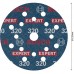 BOSCH Fóliový brúsny kotúč EXPERT O780, 125 mm, G320 2608902414