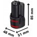 BOSCH GBA 12V 2.0Ah PROFESSIONAL Akumulátor 1600Z0002X