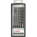 BOSCH 5-dielna súprava vrtákov do kladív Robust Line SDS-plus-7, 2607019928