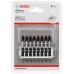 BOSCH Sada skrutkovacích bitov Impact Control, 8 ks 2608522331