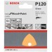 BOSCH C470 Brúsny papier, 93 mm, 120, balenie 5 ks 2608605152