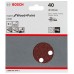 BOSCH Brúsny list C430, 5-kusové balenie 125 mm, 40 2608605640