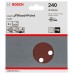 BOSCH Brúsny list C430, 5-kusové balenie 125 mm, 240 2608605645
