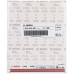 BOSCH Brúsny papier C470 Best for Wood and Paint 230 x 280 mm, 120 2608608691