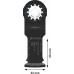 BOSCH Ponorný pílový list PRO AIZ 32 APIB, 32 × 50 mm, 2608669066