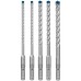 BOSCH Sada príklepových vrtákov EXPERT SDS plus-7X, 6/6/8/8/10 mm, 5 ks 2608900198