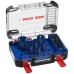 BOSCH Sada dieroviek EXPERT Tough Material, 22/25/35/40/51/68 mm, 9 ks 2608900446