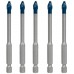 BOSCH 6-dielna sada vrtákov na strešnú krytinu EXPERT HEX-9 HardCeramic 5 mm 2608900599