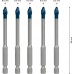 BOSCH 6-dielna sada vrtákov na strešnú krytinu EXPERT HEX-9 HardCeramic 5 mm 2608900599