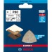 BOSCH Brúsny papier EXPERT M480, 93 mm, zrnitosť 80, 5 ks 2608900716